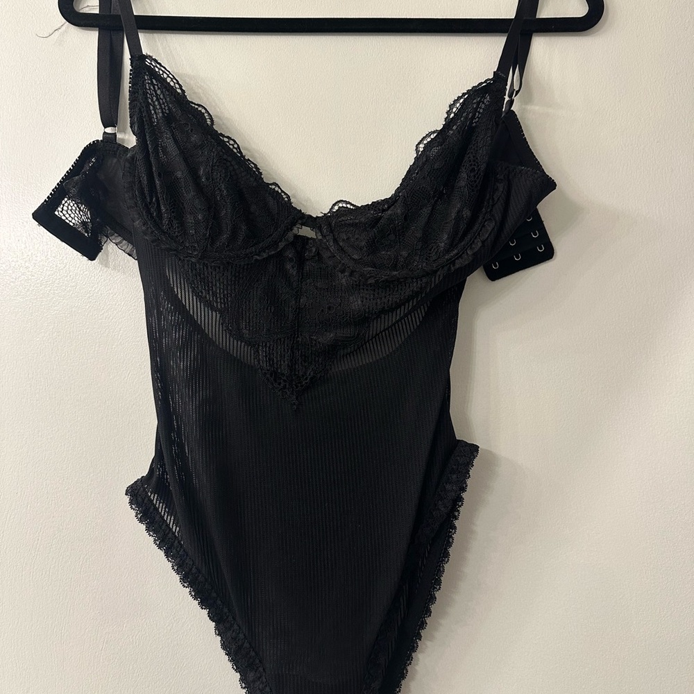 Black Lace Bodysuit